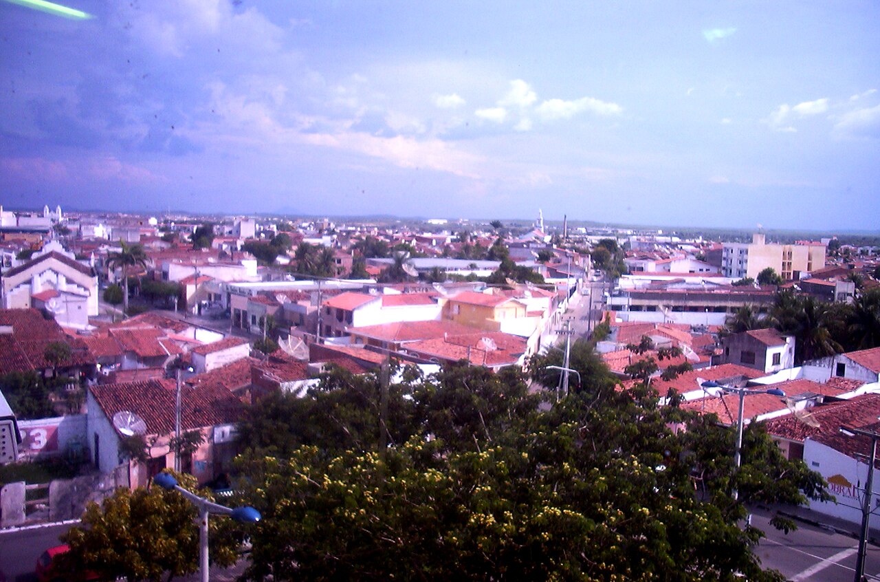 Downtown Sobral, an interior city in the state of Ceará, Northeast Brazil