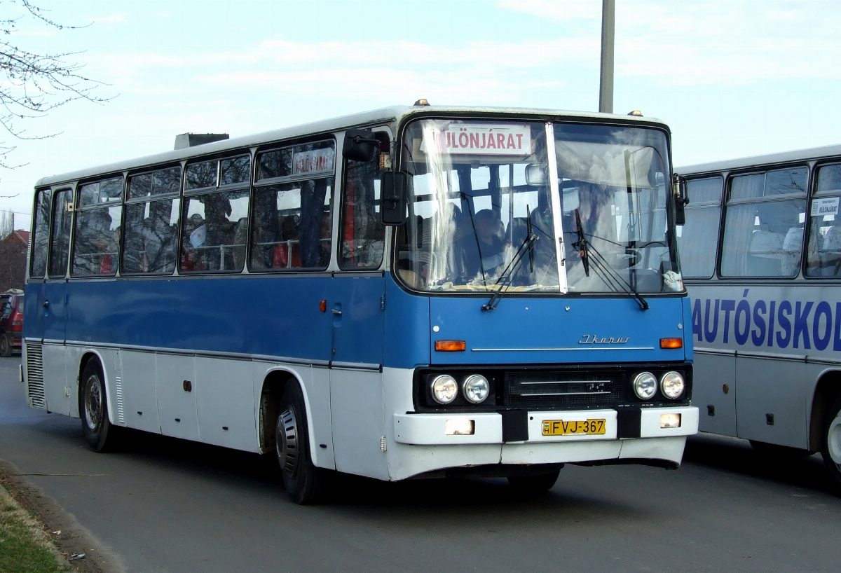 An Ikarus 256 intercity coach from 1977