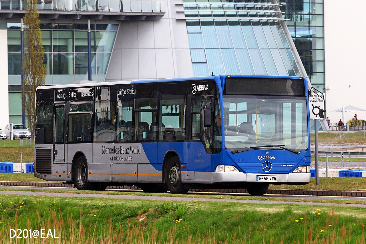 First-generation Mercedes-Benz O530 Citaro 12-metre low-floor city bus in service