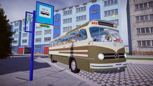 Download Mod Mercedes-Benz O321 HL — 1958 Monobloco Touring Coach Mod - Proton Bus Simulator