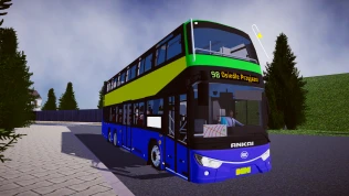 Download Mod Ankai HFF6124GS03EV1 – 12m Chinese City Bus Mod - Proton Bus Simulator