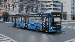 NefAZ-5299-40-52 Moscow Low-Floor Bus Mod for PBS