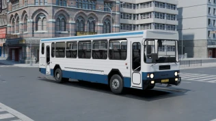 Download Mod MARZ-5266 – Russian City Bus Mod for Proton Bus - Proton Bus Simulator
