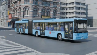MAZ-216.047 – Belarusian Articulated City Bus Mod