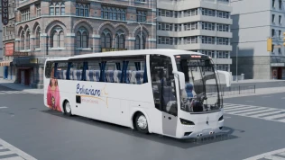 Busscar Busstar 360 – Colombian Coach Bus Mod