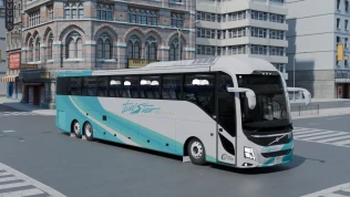 Download Mod Volvo 9800 15m – Mexican Tri-Axle Coach Bus Mod - Proton Bus Simulator