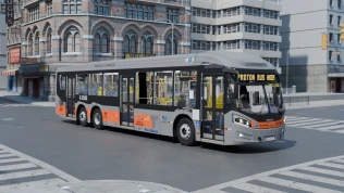 Caio Millennium BRT Scania K310UB 6x2 Bus Mod - PBS