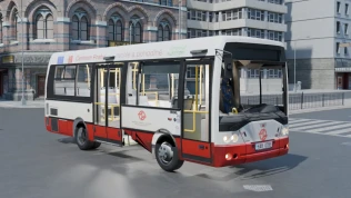 Ikarus EAG E91 — Hungarian Low-Floor Midibus Mod