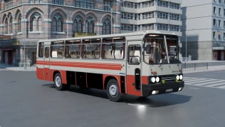 Download Mod Ikarus 256.74 — Classic Hungarian Intercity Bus Mod - Proton Bus Simulator