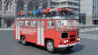 Download Mod PAZ-672M — Soviet Classic Minibus Mod for PBSU - Proton Bus Simulator