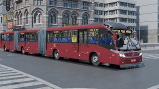 Download Mod Neobus Mega BRT Volvo B12M — Biarticulated Bus Mod - Proton Bus Simulator