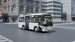 Download Mod Yutong ZK6820 'Panda' 8-metre Chinese Midibus Mod - Proton Bus Simulator