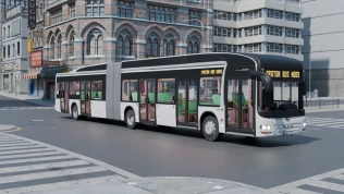 Download Mod MAN Lion's City 18 E — Articulated Electric Bus Mod - Proton Bus Simulator