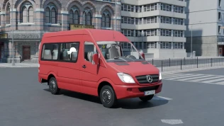 Download Mod Mercedes-Benz Sprinter W906 — Shuttle Minibus Mod - Proton Bus Simulator
