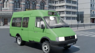 Download Mod Ruta SPV-15 — Ukrainian GAZelle Marshrutka Mod - Proton Bus Simulator