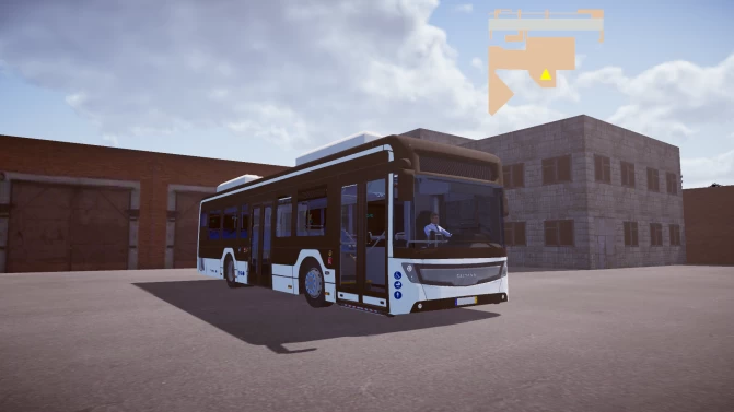 Mod Caetano E.Citygold 10.5 - Vista Principal/Lateral (Proton Bus Simulator)