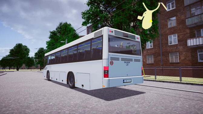 Mod MAN Lion's Classic SU313 – Robust Intercity Bus Mod Download - Interior e Painel (Proton Bus Simulator)