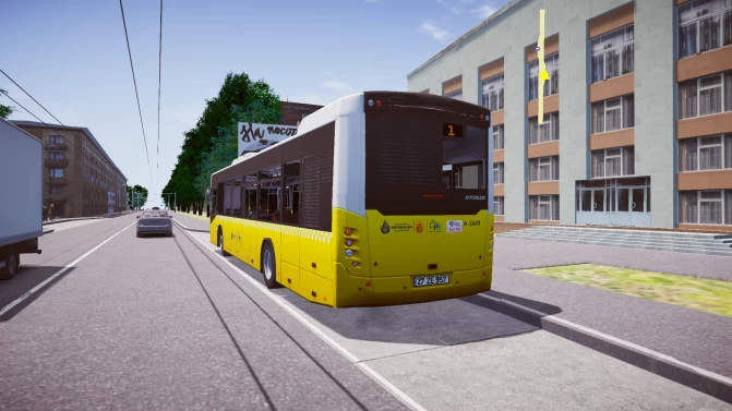 Mod Otokar Kent 290LF - Interior e Painel (Proton Bus Simulator)