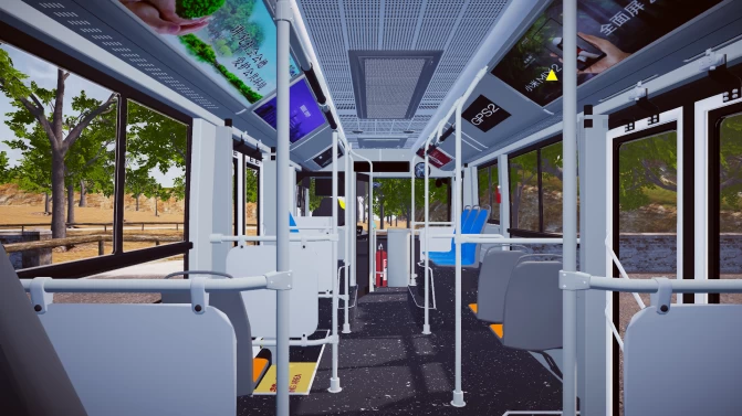 Mod BYD K8 (CK6101LGEV5) – Electric City Bus - Detalhes e Acabamento (Proton Bus Simulator)