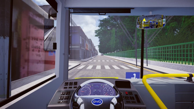 Mod BYD K10A (6x2) – 15m Electric Bus - Detalhes e Acabamento (Proton Bus Simulator)