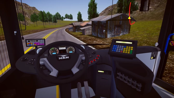 Mod MAN Lion's City A40 (5-Door) – Articulated - Vista Principal/Lateral (Proton Bus Simulator)