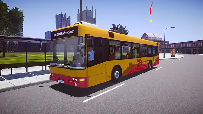 Mod Volvo 7700 (Pre-Facelift) – Low Floor City Bus Mod Download - Vista Principal/Lateral (Proton Bus Simulator)