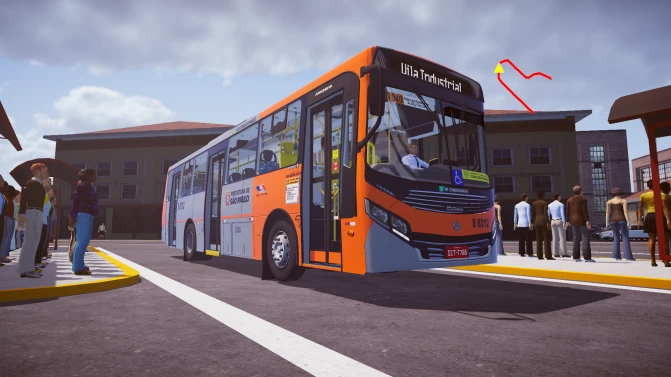 Mod Caio Apache Vip IV Midi (VW 17.230 ODS) – SP Standard - Vista Principal/Lateral (Proton Bus Simulator)