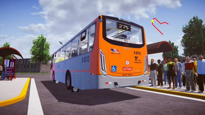 Mod Caio Apache Vip IV Midi (VW 17.230 ODS) – SP Standard - Detalhes e Acabamento (Proton Bus Simulator)