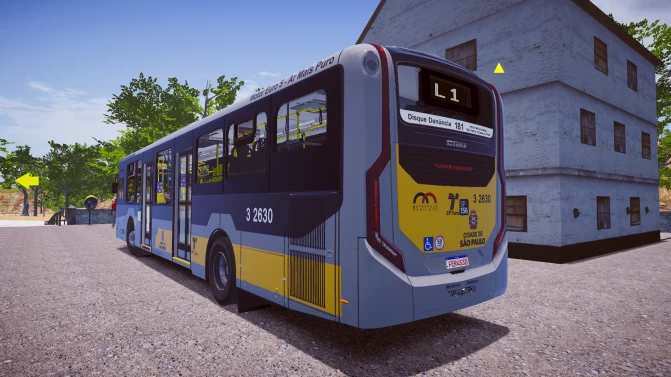 Mod Caio Millennium V – Volvo B250RLE (Grajaú/Gato Preto) - Detalhes e Acabamento (Proton Bus Simulator)