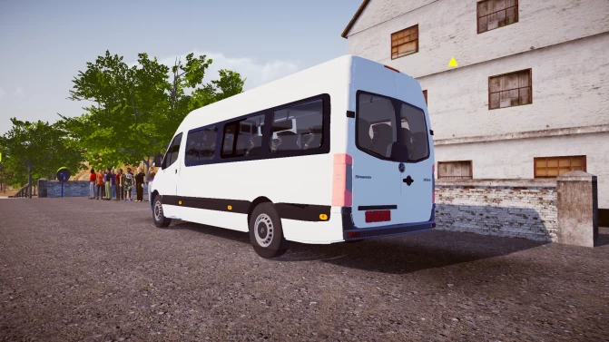 Mod Mercedes-Benz Sprinter 2020 - Interior e Painel (Proton Bus Simulator)