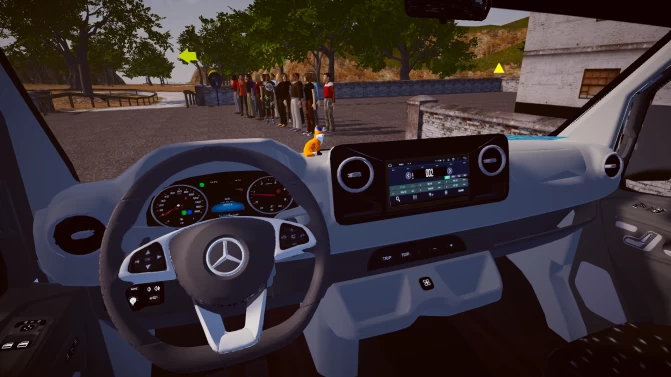 Mod Mercedes-Benz Sprinter 2020 - Detalhes e Acabamento (Proton Bus Simulator)