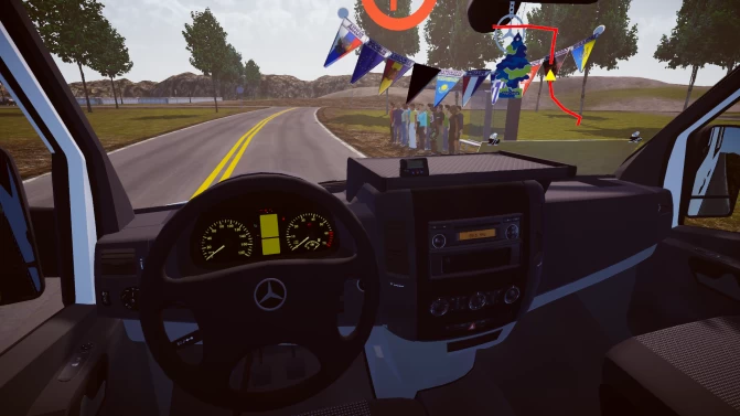 Mod Mercedes-Benz Sprinter 415 CDI – Turismo (Charter) - Detalhes e Acabamento (Proton Bus Simulator)