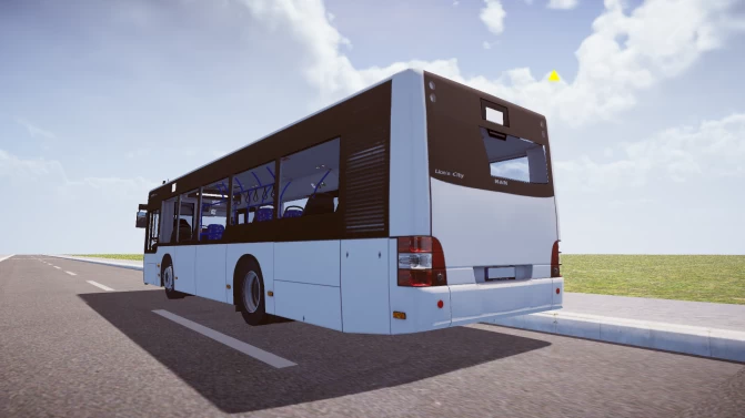Mod MAN Lion's City A47 (Midi Bus) - Interior e Painel (Proton Bus Simulator)