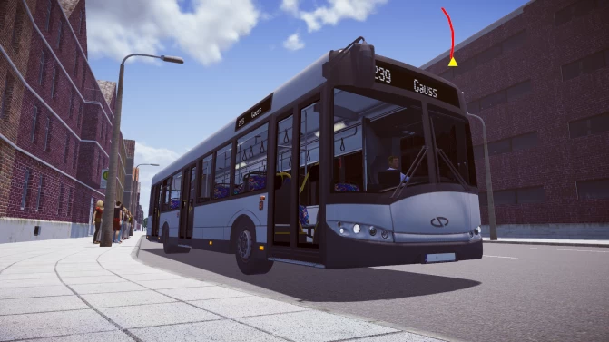 Mod Solaris Urbino 12 Diesel (3-Door) Bus Mod for Bus Simulator - Vista Principal/Lateral (Proton Bus Simulator)