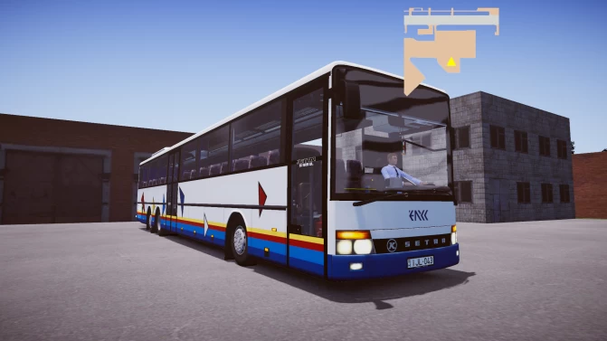 Mod Setra S319 UL (15m) – Intercity Bus Mod (Rodoviário) - Interior e Painel (Proton Bus Simulator)