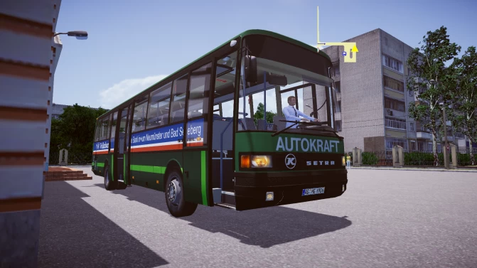 Mod Setra S 215 UL (Classic 1976-1995) – Vintage Intercity Bus Mod - Interior e Painel (Proton Bus Simulator)