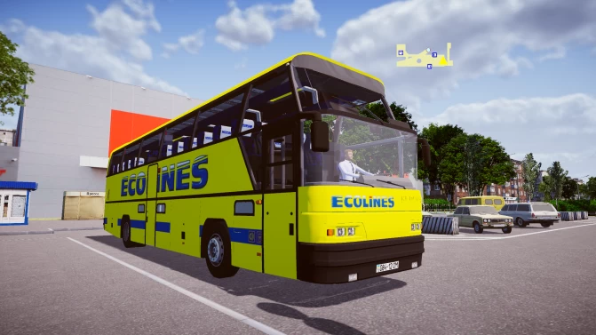 Mod Neoplan N116 Cityliner (Classic) – Luxury Coach Mod Download - Interior e Painel (Proton Bus Simulator)