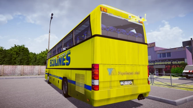 Mod Neoplan N116 Cityliner (Facelift) – Modern Luxury Coach Mod - Interior e Painel (Proton Bus Simulator)