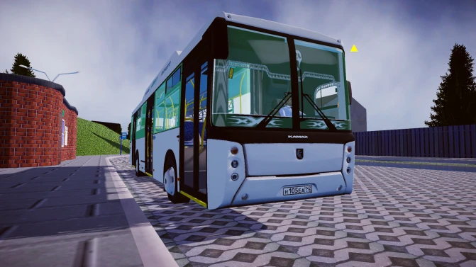 Mod NefAZ 5299-30-56: Russian Semi-Low-Floor City Bus Mod - Vista Principal/Lateral (Proton Bus Simulator)