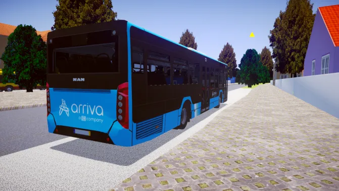 Mod Caetano City Gold (MAN Diesel) – Euro 3 City Bus Mod Download - Interior e Painel (Proton Bus Simulator)