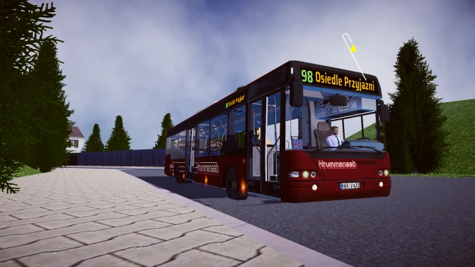 Mod Neoplan N4416 Centroliner Mod — Proton Bus Simulator - Vista Principal/Lateral (Proton Bus Simulator)