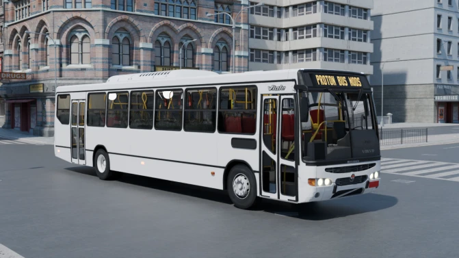 Mod Marcopolo Viale Podium Volvo B10M | Proton Bus Mod - Vista Principal/Lateral (Proton Bus Simulator)