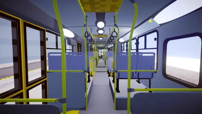 Mod Comil Doppio 2003 - Detalhes e Acabamento (Proton Bus Simulator)