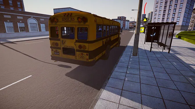 Mod 1996 Blue Bird School Bus (Type C) – American Classic Mod Download - Interior e Painel (Proton Bus Simulator)