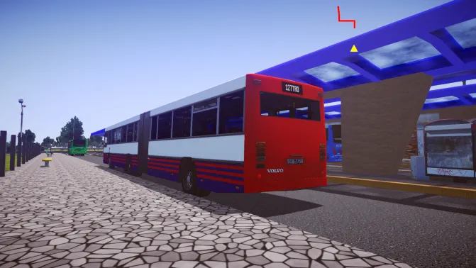 Mod Carrus City Volvo B10MA - Interior e Painel (Proton Bus Simulator)