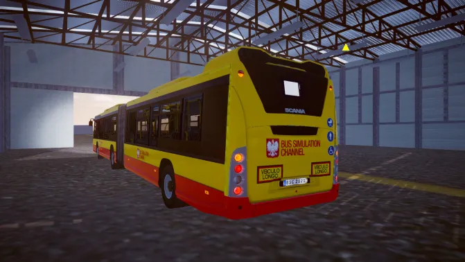 Mod Scania Citywide LF Articulated (GN14) – Euro 6 Bus Mod Download - Interior e Painel (Proton Bus Simulator)