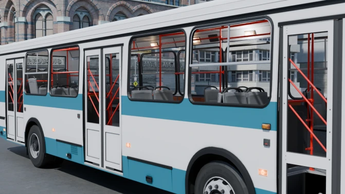 Mod Neman 520101 – Belarusian City Bus Mod for PBS - Vista Principal/Lateral (Proton Bus Simulator)