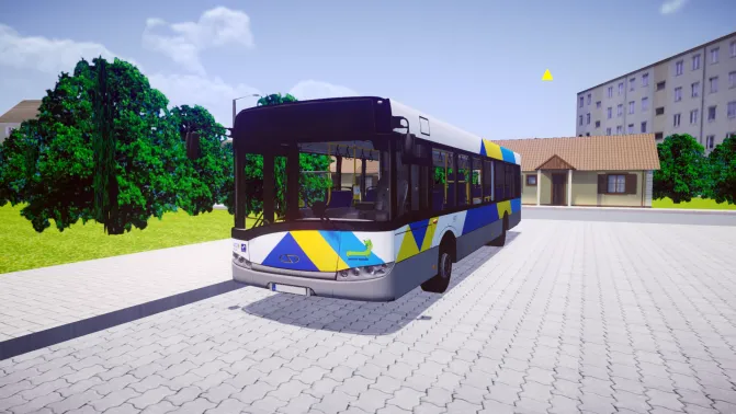 Mod Solaris Urbino 12 (PHASE 2) - Vista Principal/Lateral (Proton Bus Simulator)