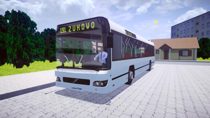 Mod Volvo 7700 Facelift - Vista Principal/Lateral (Proton Bus Simulator)