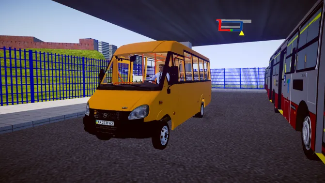 Mod GAZ Ruta 25 - Interior e Painel (Proton Bus Simulator)